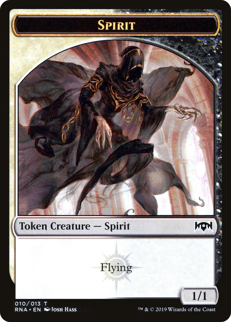 Spirit Token (RNA-010) - Ravnica Allegiance Tokens