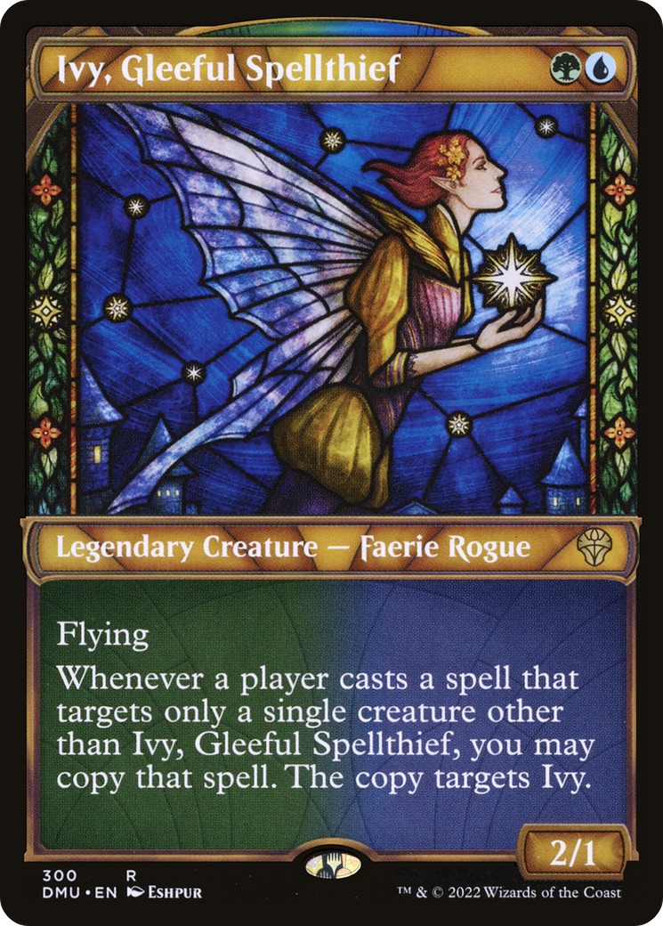 Ivy, Gleeful Spellthief (Showcase) (DMU-300) - Dominaria United: (Showcase)