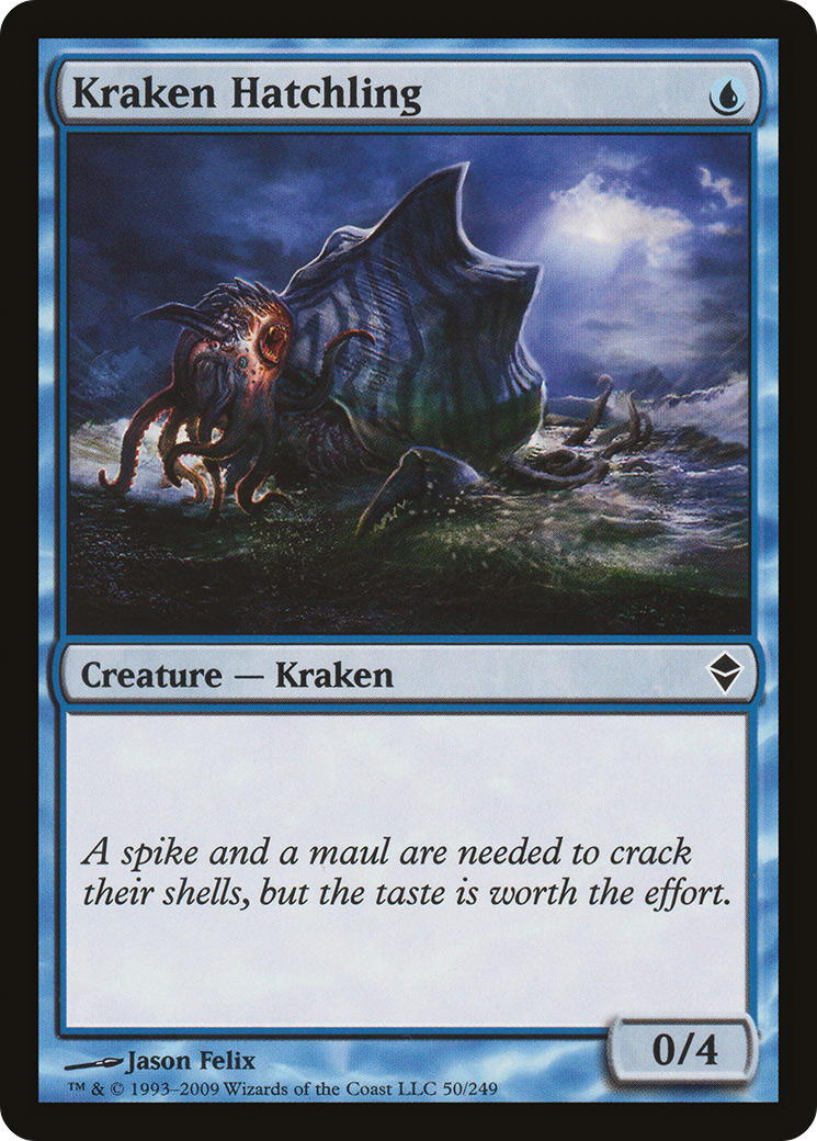 Kraken Hatchling (ZEN-050) - Zendikar Foil