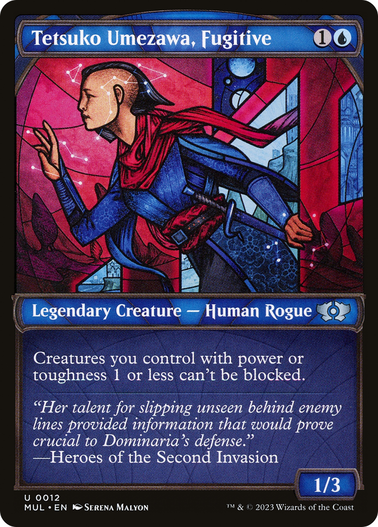 Tetsuko Umezawa, Fugitive (MUL-012) - Multiverse Legends: (Showcase) Foil