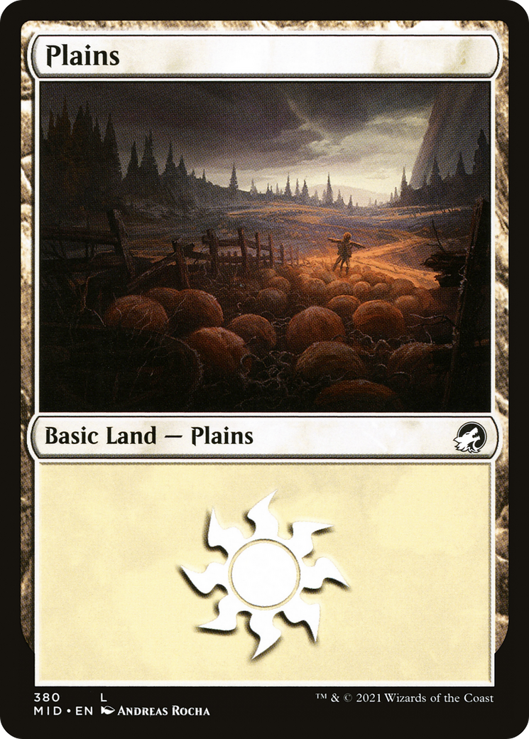 Plains (380) (MID-380) - Innistrad: Midnight Hunt