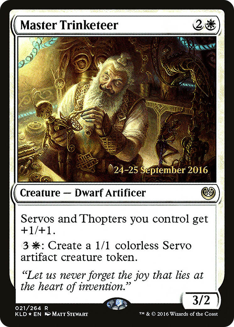 Master Trinketeer (PRE-21S) - Kaladesh Promos Foil