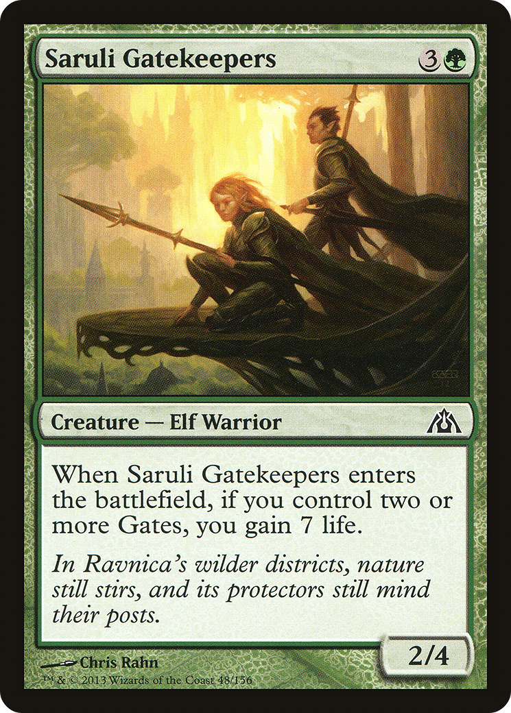 Saruli Gatekeepers (DGM-048) - Dragon's Maze