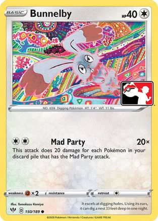 Bunnelby  Prize Pack Series Cards - Common