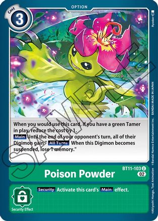 Poison Powder (BT11-103) - Dimensional Phase
