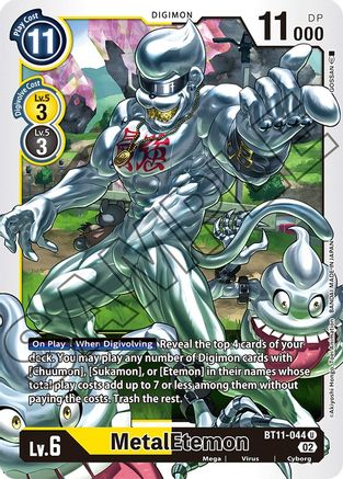 MetalEtemon (BT11-044) - Dimensional Phase Foil