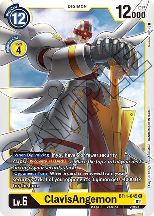 ClavisAngemon (BT11-045) - Dimensional Phase