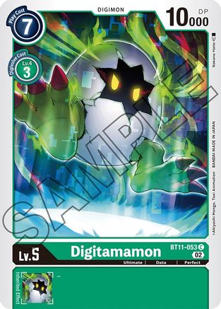 Digitamamon (BT11-053) - Dimensional Phase Foil