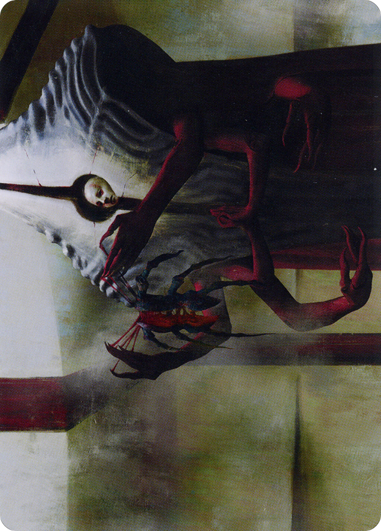 Vivisection Evangelist // Vivisection Evangelist (AONE-054) - Phyrexia: All Will Be One Art Series (Borderless)
