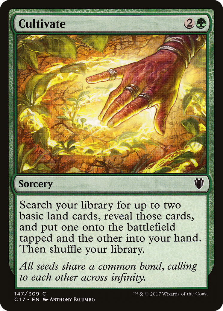 Cultivate (C17-147) - Commander 2017
