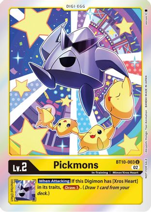 Pickmons (Official Tournament Pack Vol.8) (BT10-003) - Xros Encounter Foil