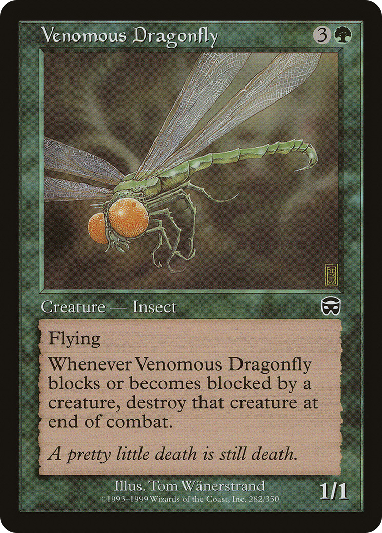 Venomous Dragonfly (MMQ-282) - Mercadian Masques Foil