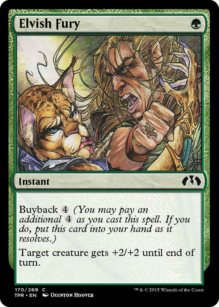 Elvish Fury (TPR-170) - Tempest Remastered Foil