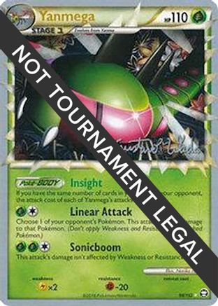 Yanmega - 2011 (Gustavo Wada) 098  World Championship Decks - Ultra Rare