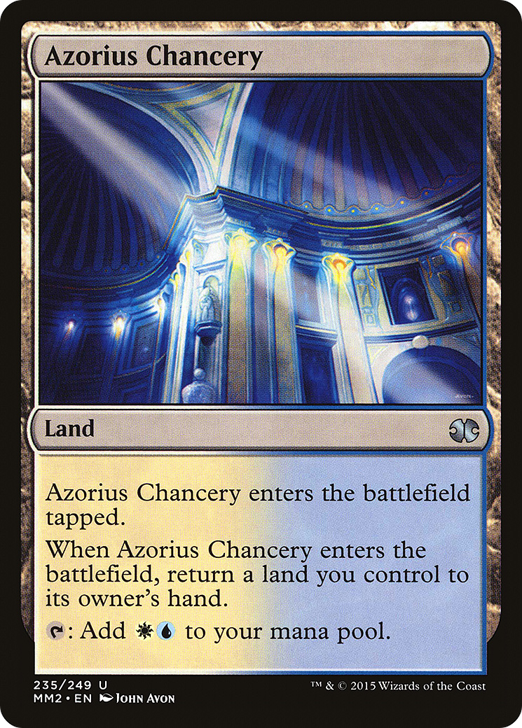 Azorius Chancery (MM2-235) - Modern Masters 2015