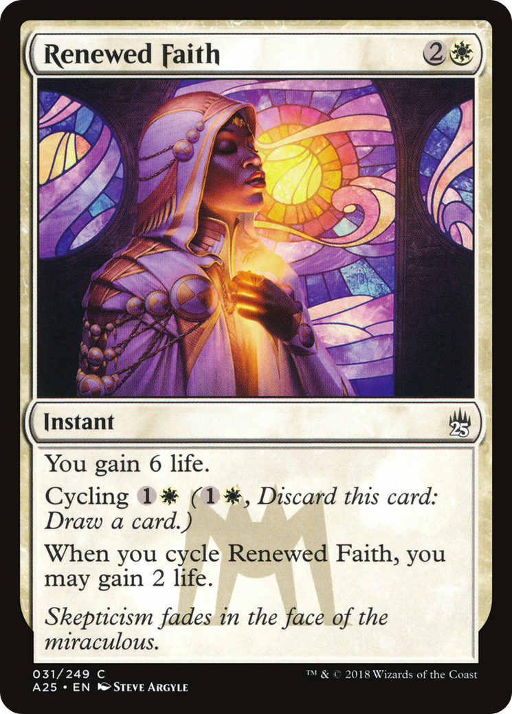 Renewed Faith (A25-031) - Masters 25