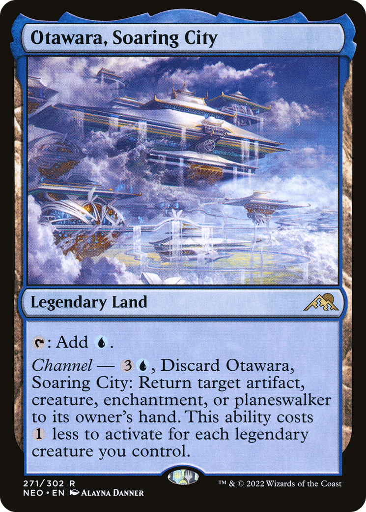 Otawara, Soaring City (NEO-271) - Kamigawa: Neon Dynasty