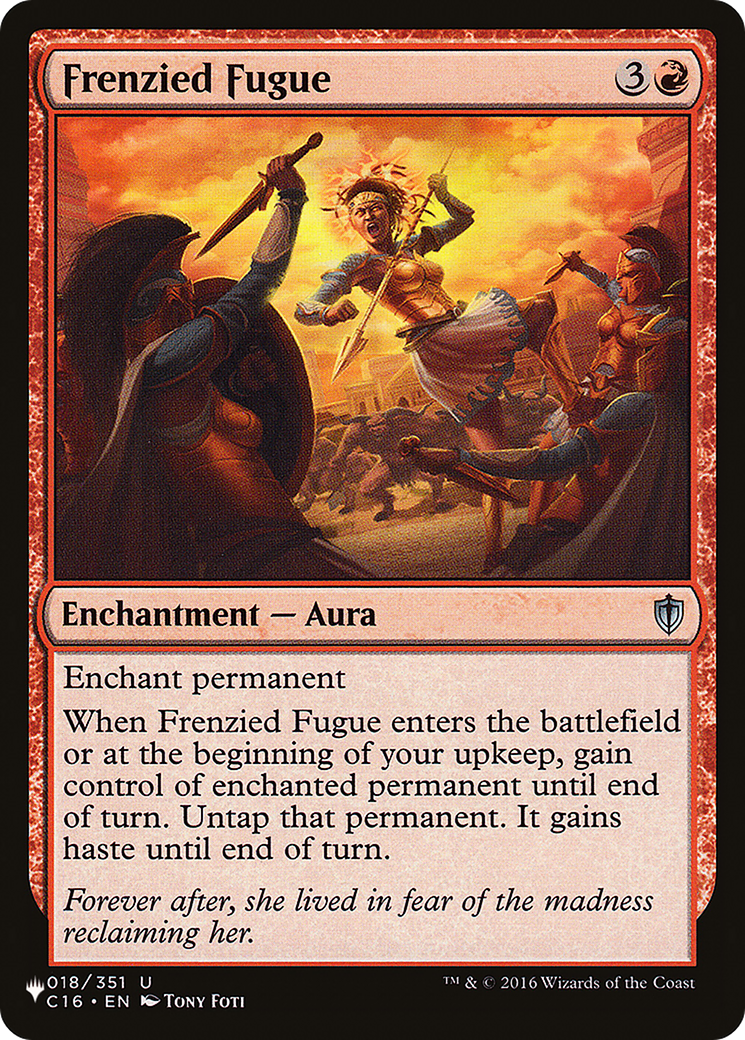 Frenzied Fugue (LIST-C16-18) - The List