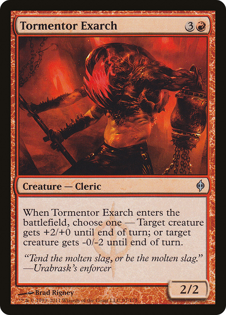 Tormentor Exarch (NPH-097) - New Phyrexia Foil