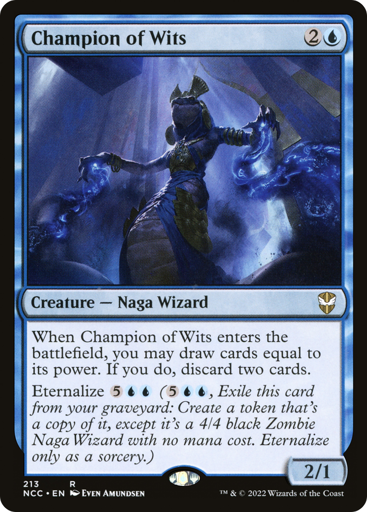 Champion of Wits (NCC-213) - New Capenna Commander
