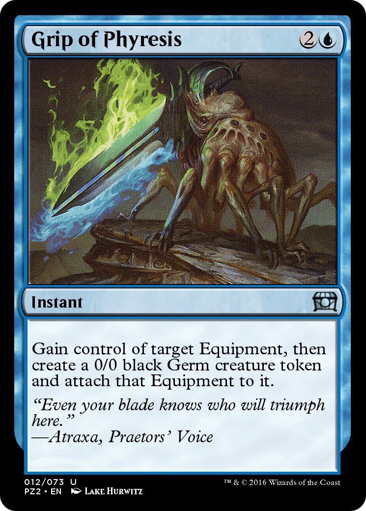 Grip of Phyresis (PZ2-012) - Treasure Chest Foil