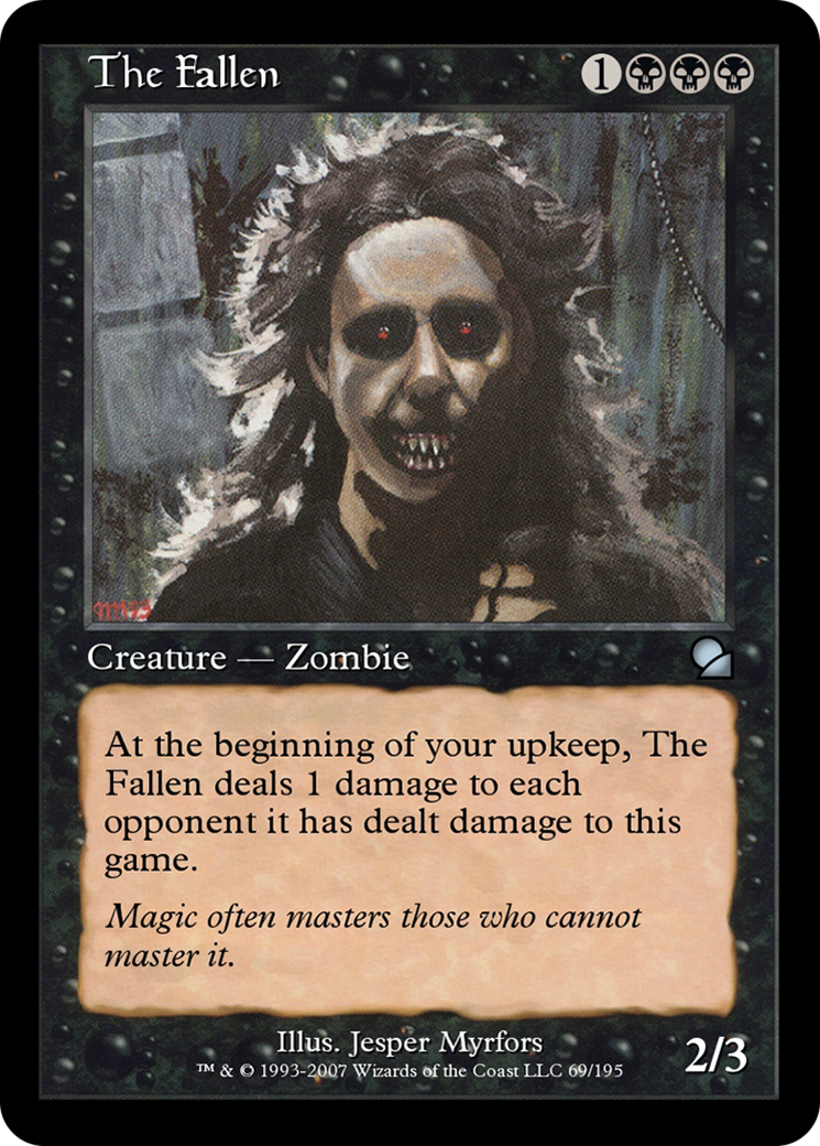 The Fallen (ME1-069) - Masters Edition Foil