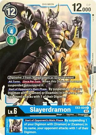 Slayerdramon (EX3-024) - Revision Pack Cards