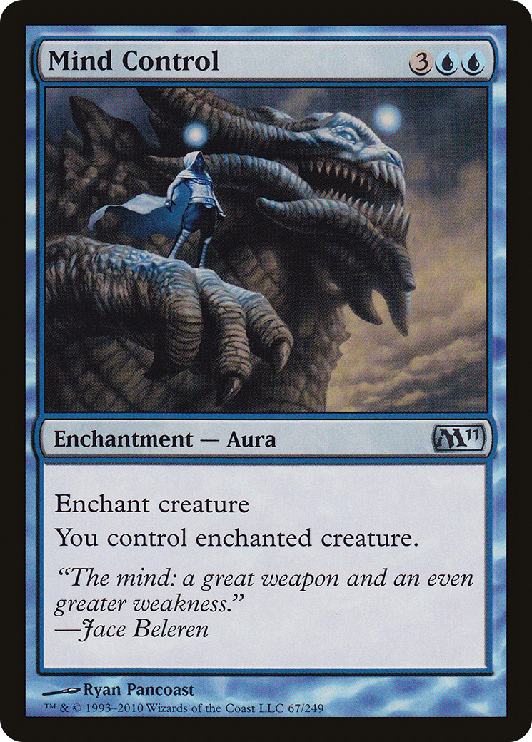Mind Control (M11-067) - Magic 2011 Foil