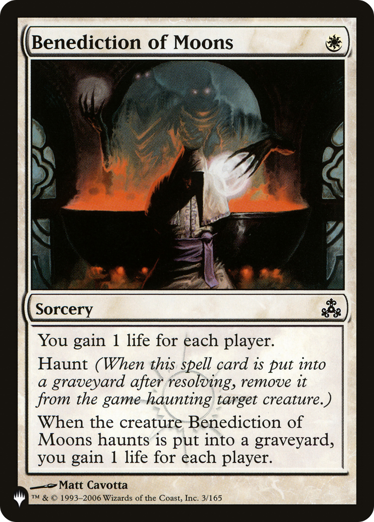 Benediction of Moons (LIST-GPT-3) - The List