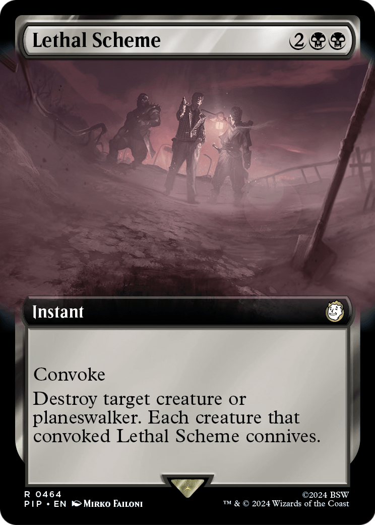 Lethal Scheme (Extended Art) (PIP-464) - Fallout: (Extended Art)