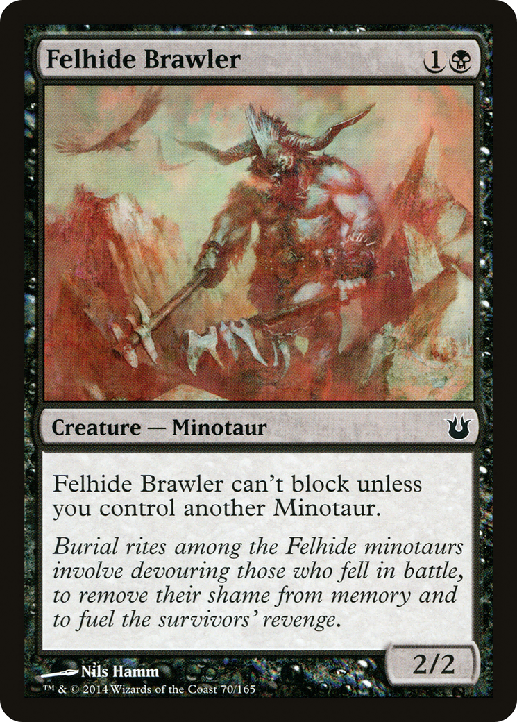 Felhide Brawler (BNG-070) - Born of the Gods