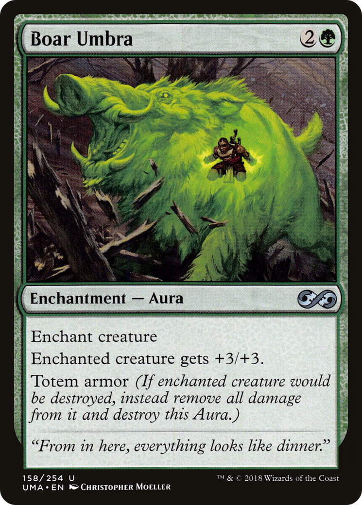 Boar Umbra (UMA-158) - Ultimate Masters