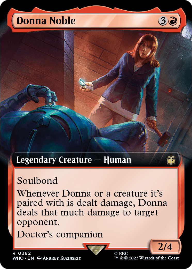 Donna Noble (Extended Art) (WHO-382) - Doctor Who: (Extended Art)