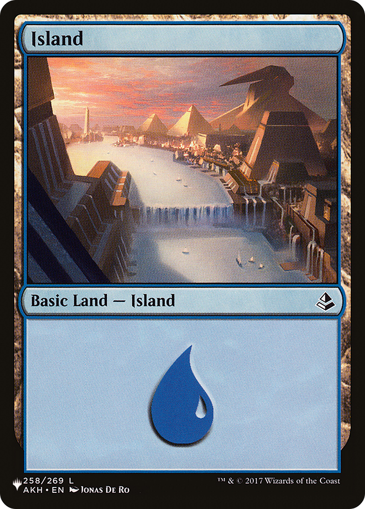 Island (258) (LIST-AKH-258) - The List