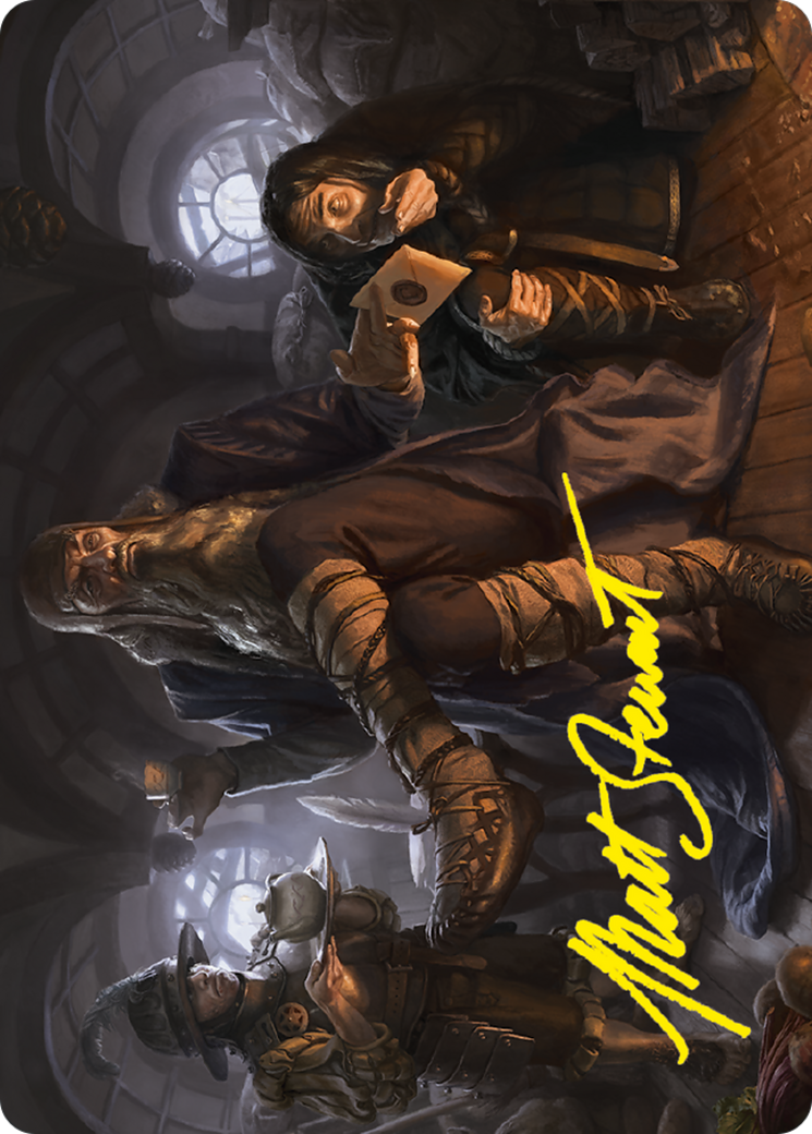 Sharkey, Tyrant of the Shire // Sharkey, Tyrant of the Shire (ALTR-022) - Tales of Middle-earth Art Series (Borderless)