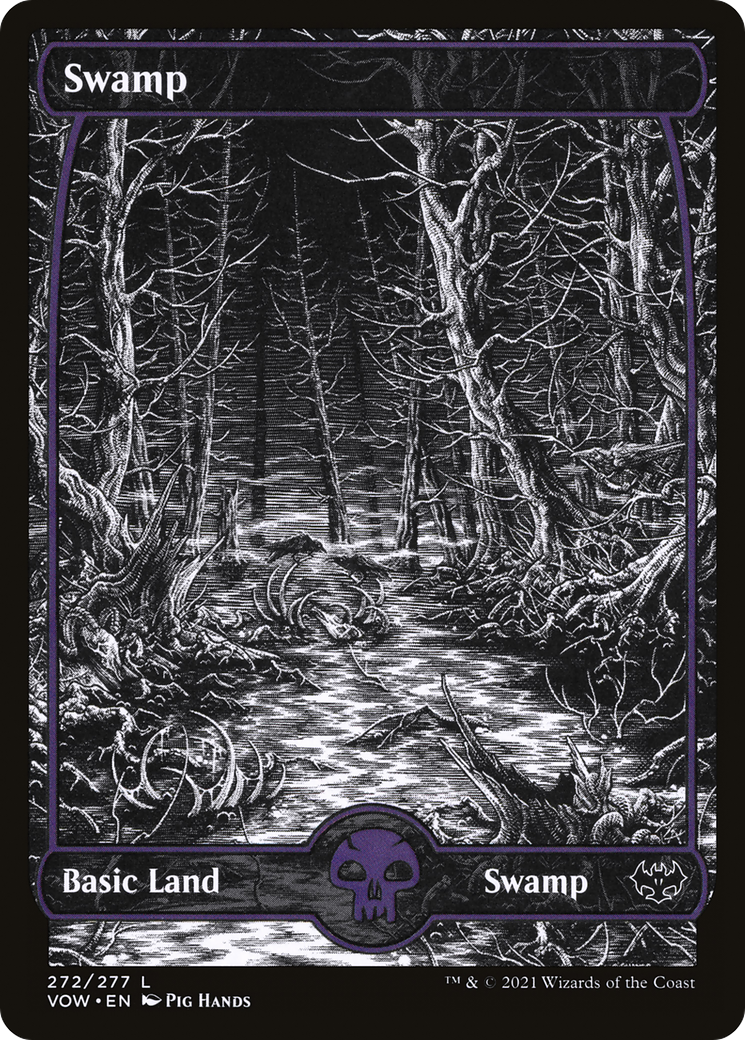 Swamp (272) (VOW-272) - Innistrad: Crimson Vow: (Showcase)