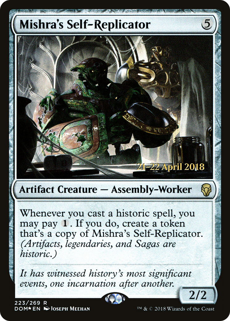 Mishra's Self-Replicator (PRE-223S) - Dominaria Promos Foil