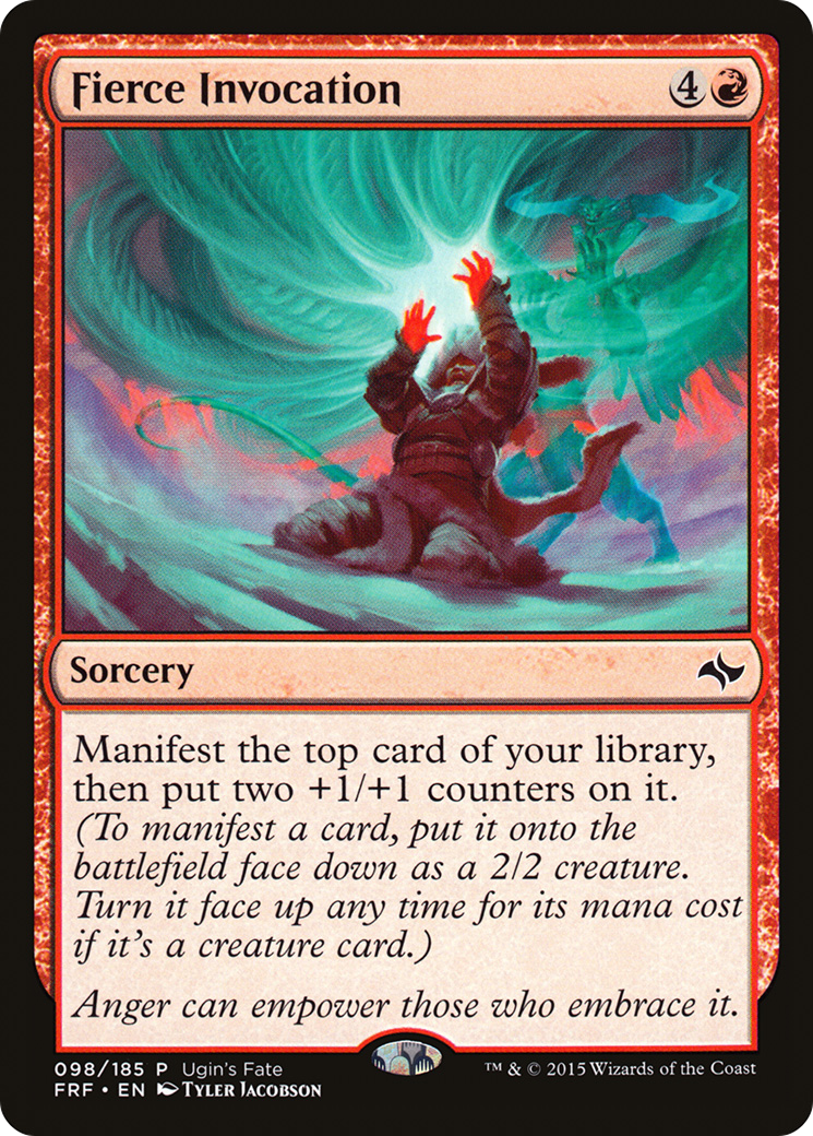 Fierce Invocation (FRF_UGIN-098) - Ugin's Fate