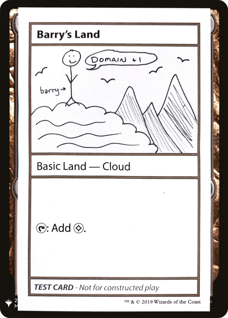 Barry's Land (CMB1-) - Mystery Booster Playtest Cards 2019