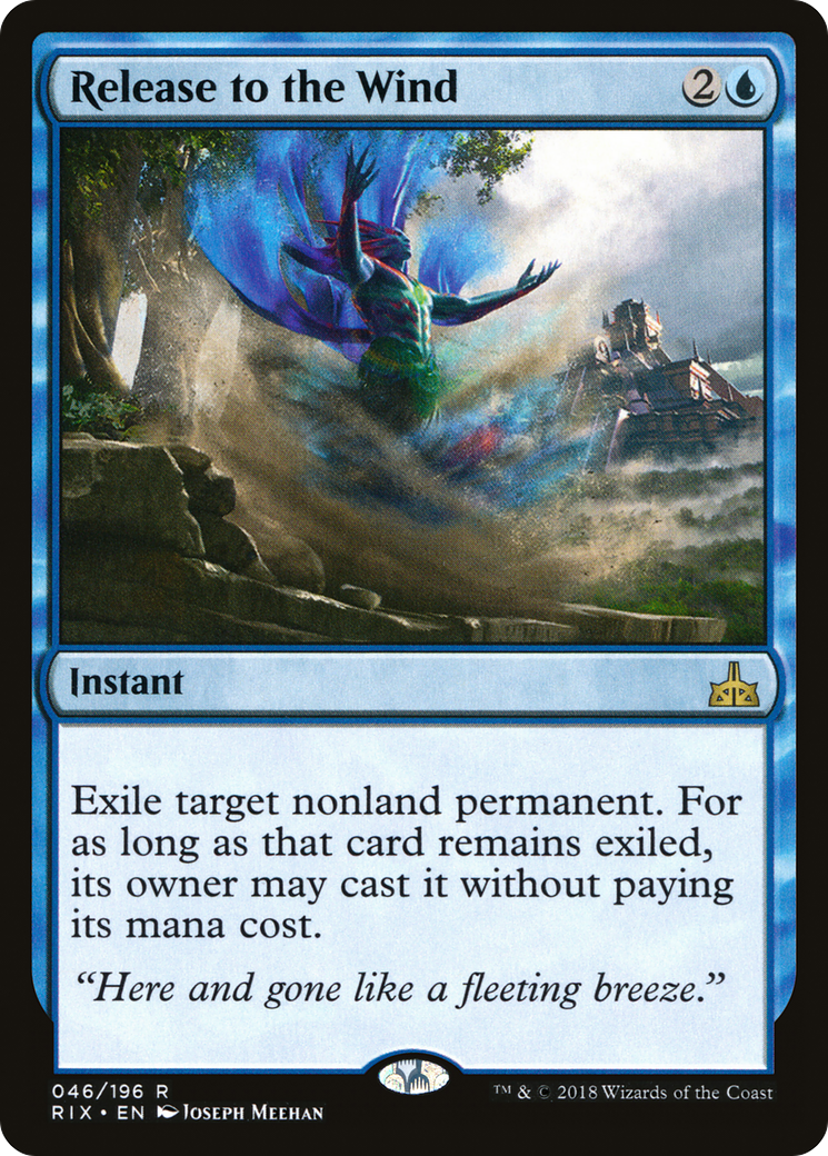 Release to the Wind (RIX-046) - Rivals of Ixalan Foil