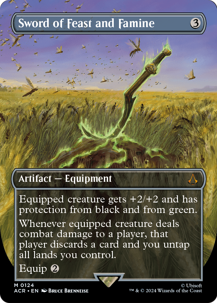 Sword of Feast and Famine (Borderless) (ACR-124) - Assassin's Creed Foil