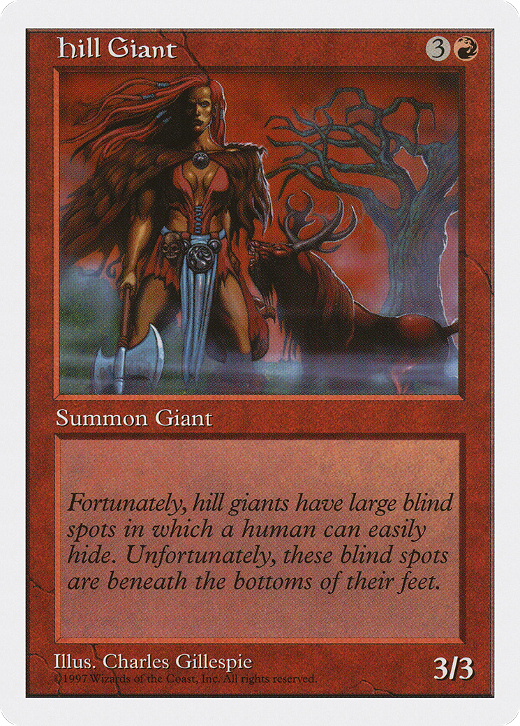 Hill Giant (5ED-) - Fifth Edition