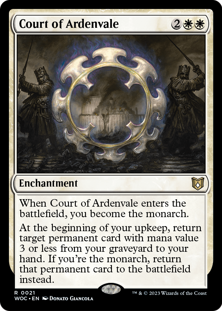 Court of Ardenvale (WOC-021) - Wilds of Eldraine Commander
