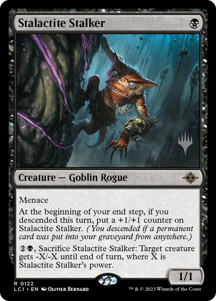 Stalactite Stalker (PPLCI-122) - The Lost Caverns of Ixalan Promos Foil