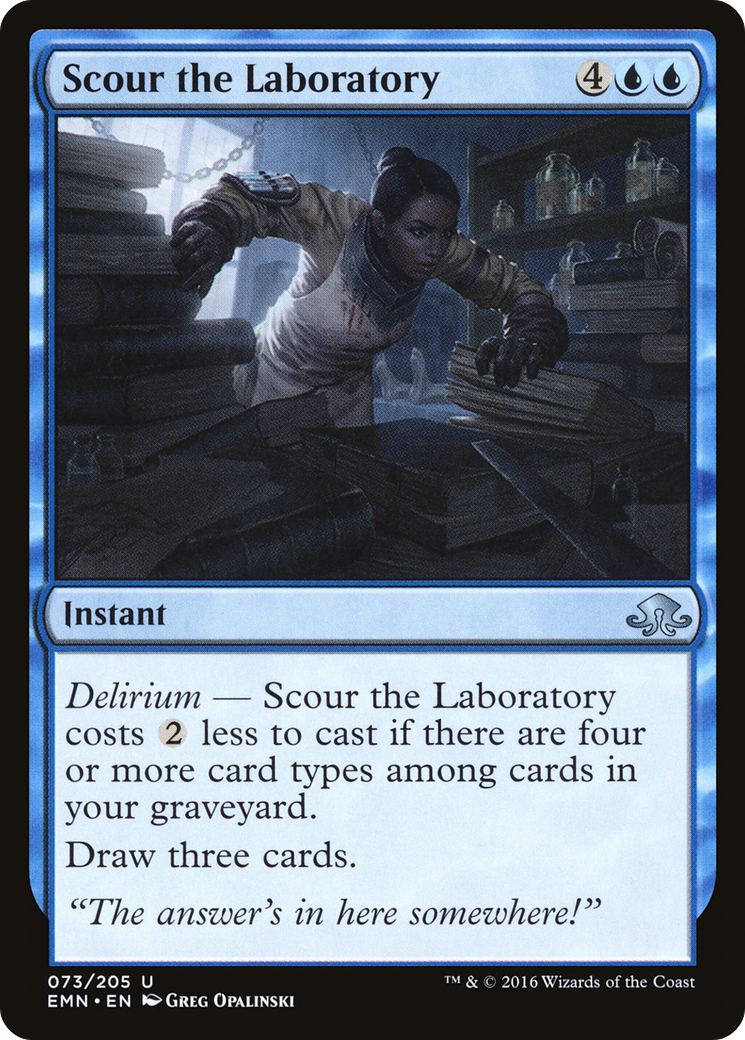Scour the Laboratory (EMN-073) - Eldritch Moon