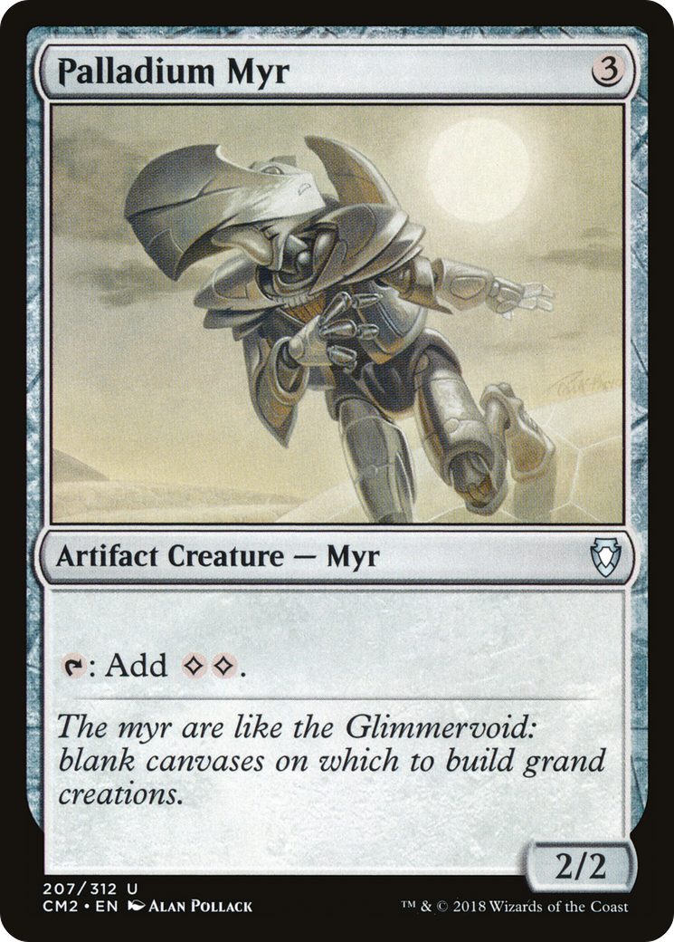 Palladium Myr (CM2-207) - Commander Anthology Volume II