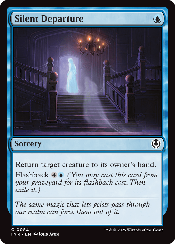 Silent Departure (INR-084) - Innistrad Remastered Foil