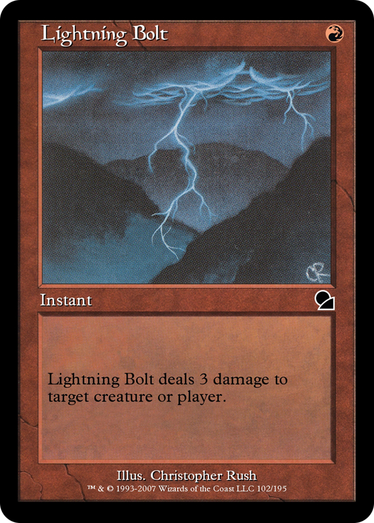 Lightning Bolt (ME1-102) - Masters Edition