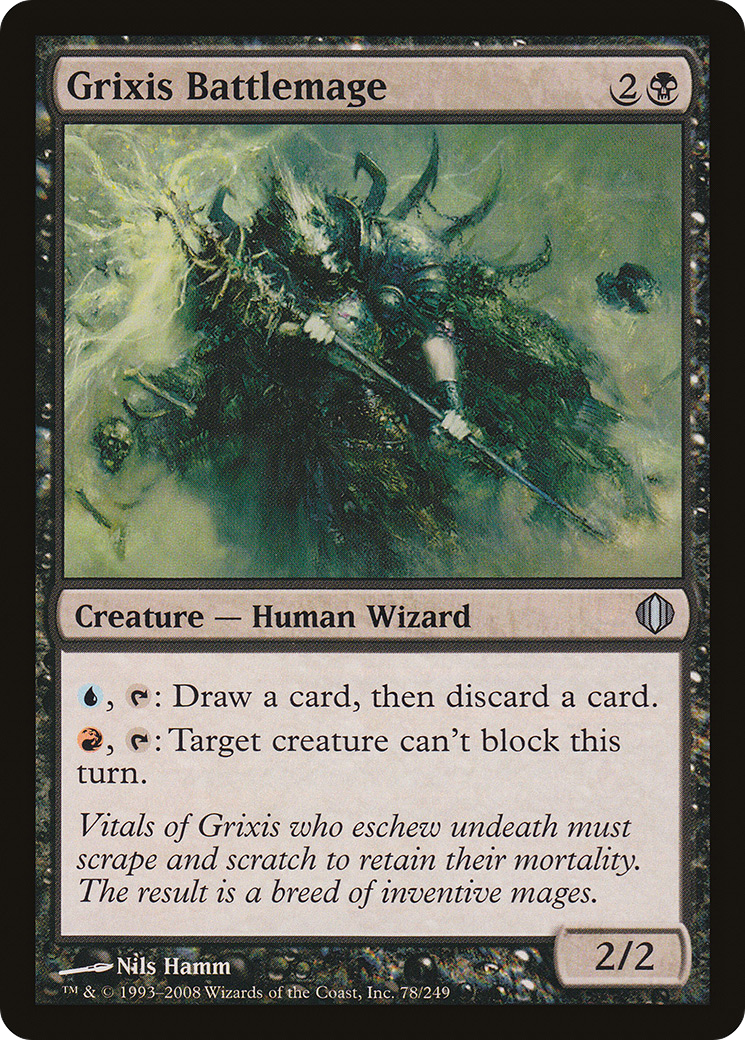 Grixis Battlemage (ALA-078) - Shards of Alara