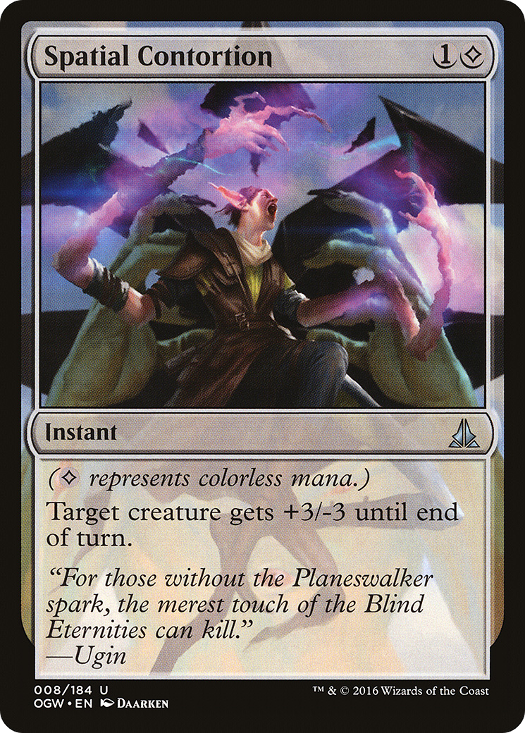 Spatial Contortion (OGW-008) - Oath of the Gatewatch Foil